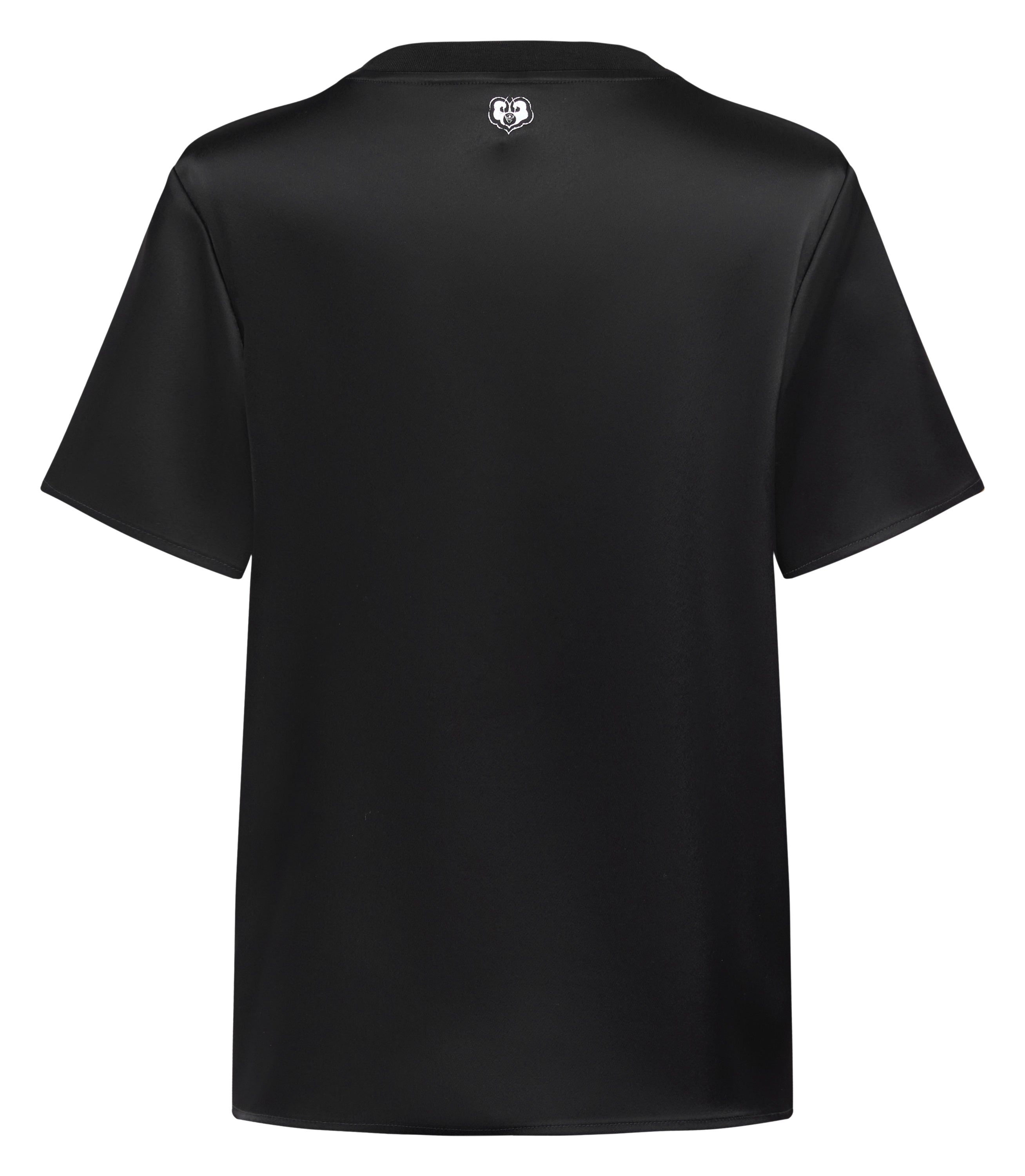 YAYING SILK PRINT T-SHIRT