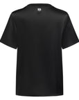 YAYING SILK PRINT T-SHIRT