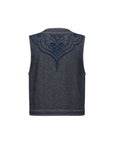 EP YAYING Blue Label Ruyi Embroidered Vest