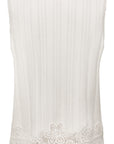 YAYING SILK-COTTON KNIT TANK TOP