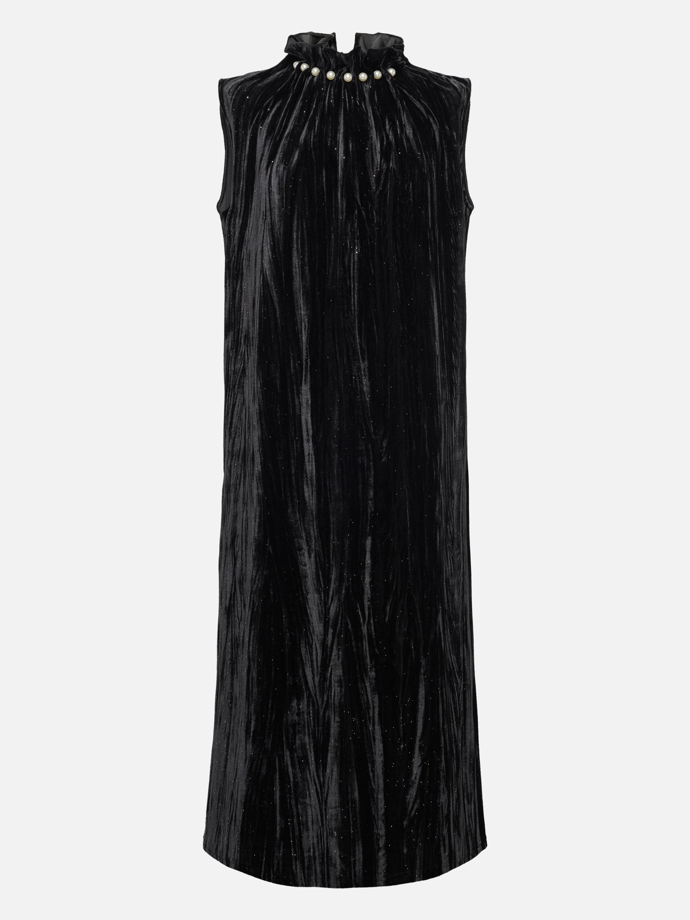 EP YAYING Stand-Collar Sleeveless Sequin Straight Dress