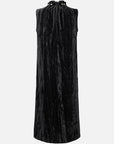 EP YAYING Stand-Collar Sleeveless Sequin Straight Dress