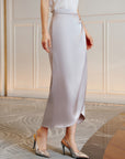 YAYING pleated midi skirt