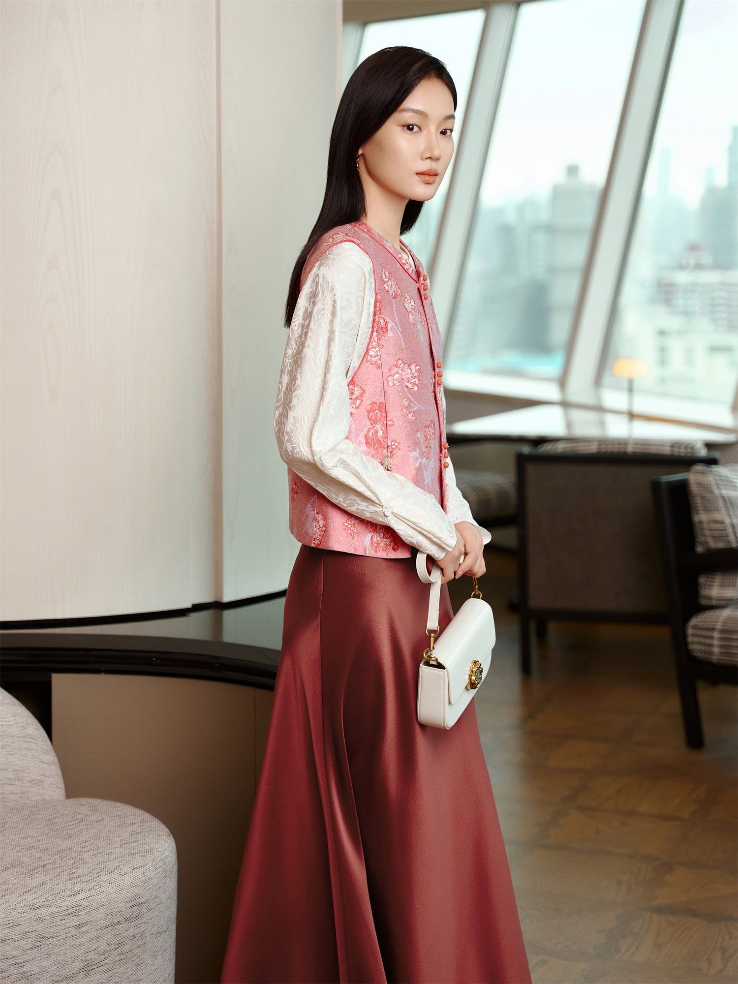 YAYING Song Brocade Vest EPKPS1008BR