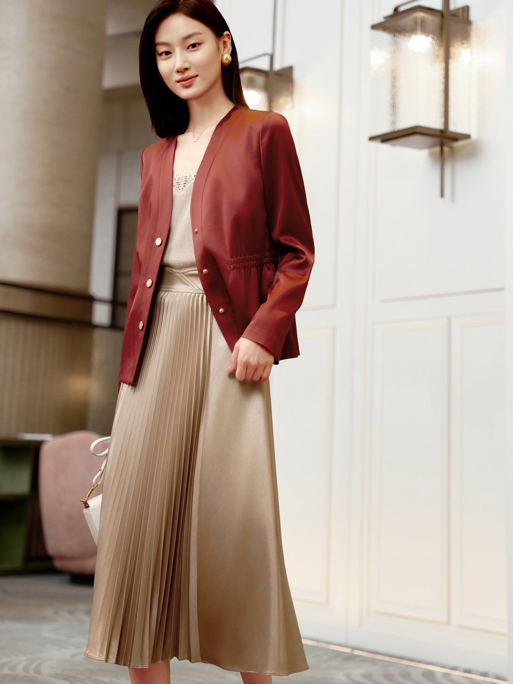 YAYING Khaki skirt