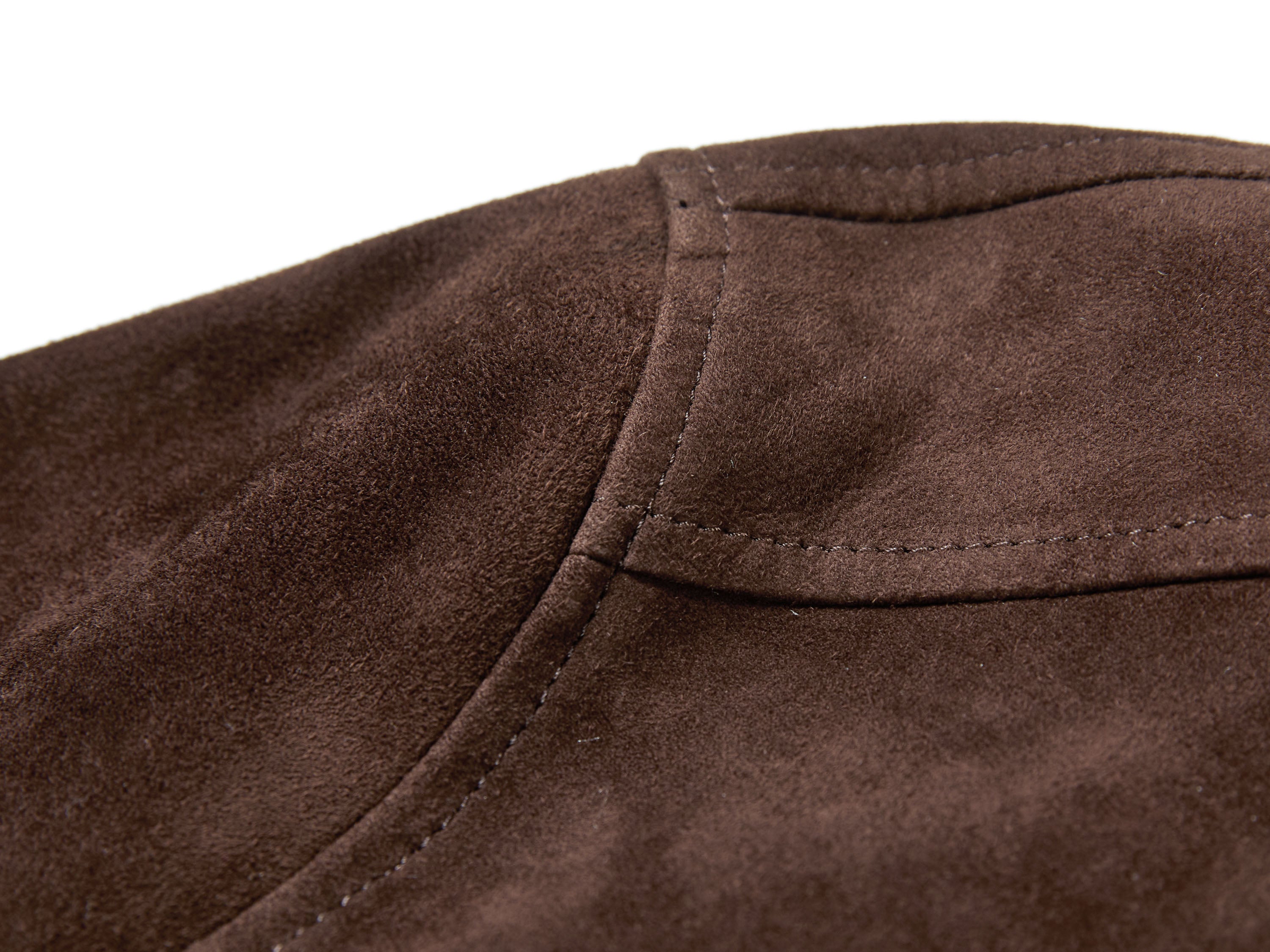 YAYING Full-Length Suede Coat