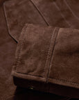 YAYING Full-Length Suede Coat