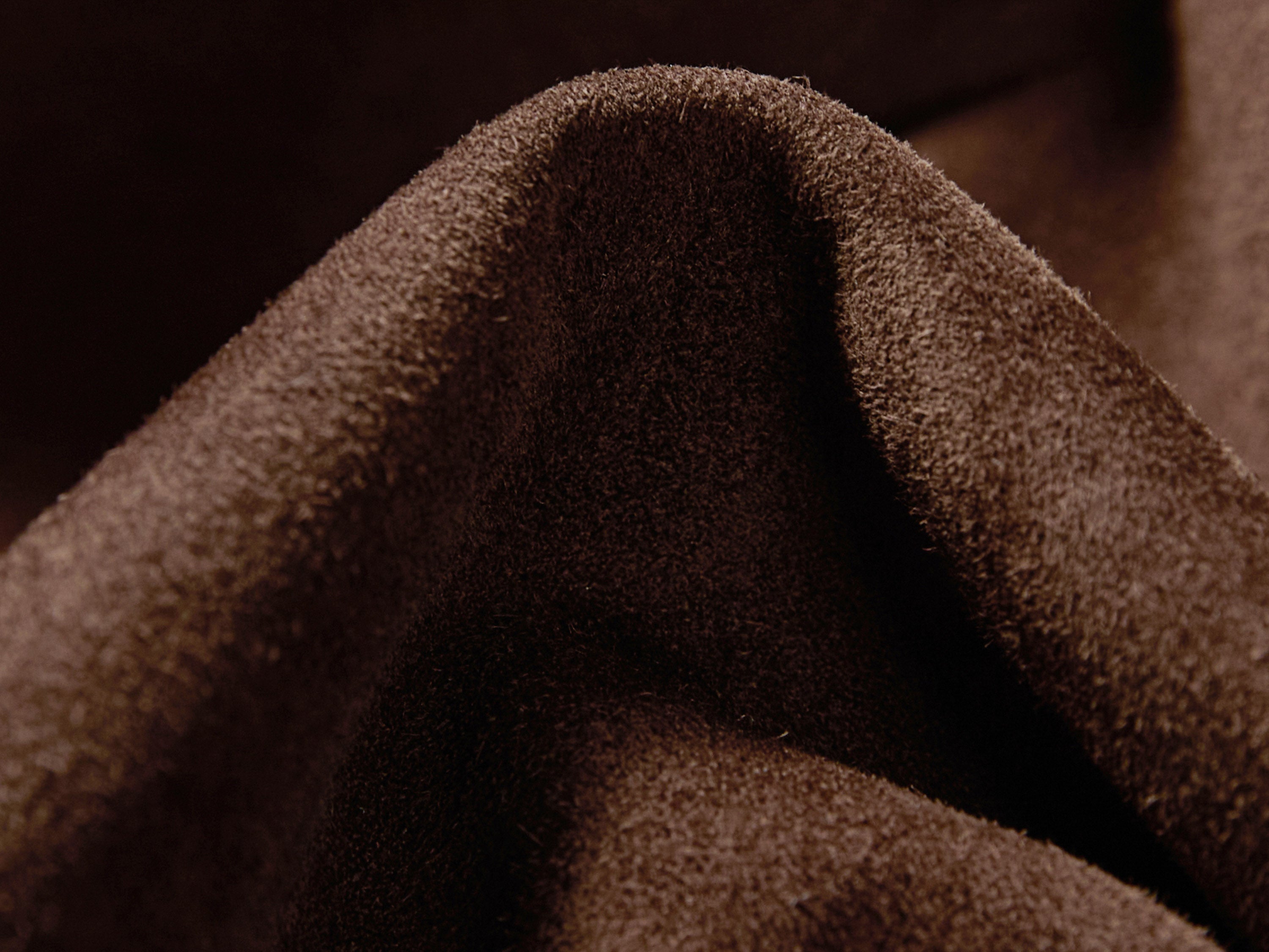 YAYING Full-Length Suede Coat