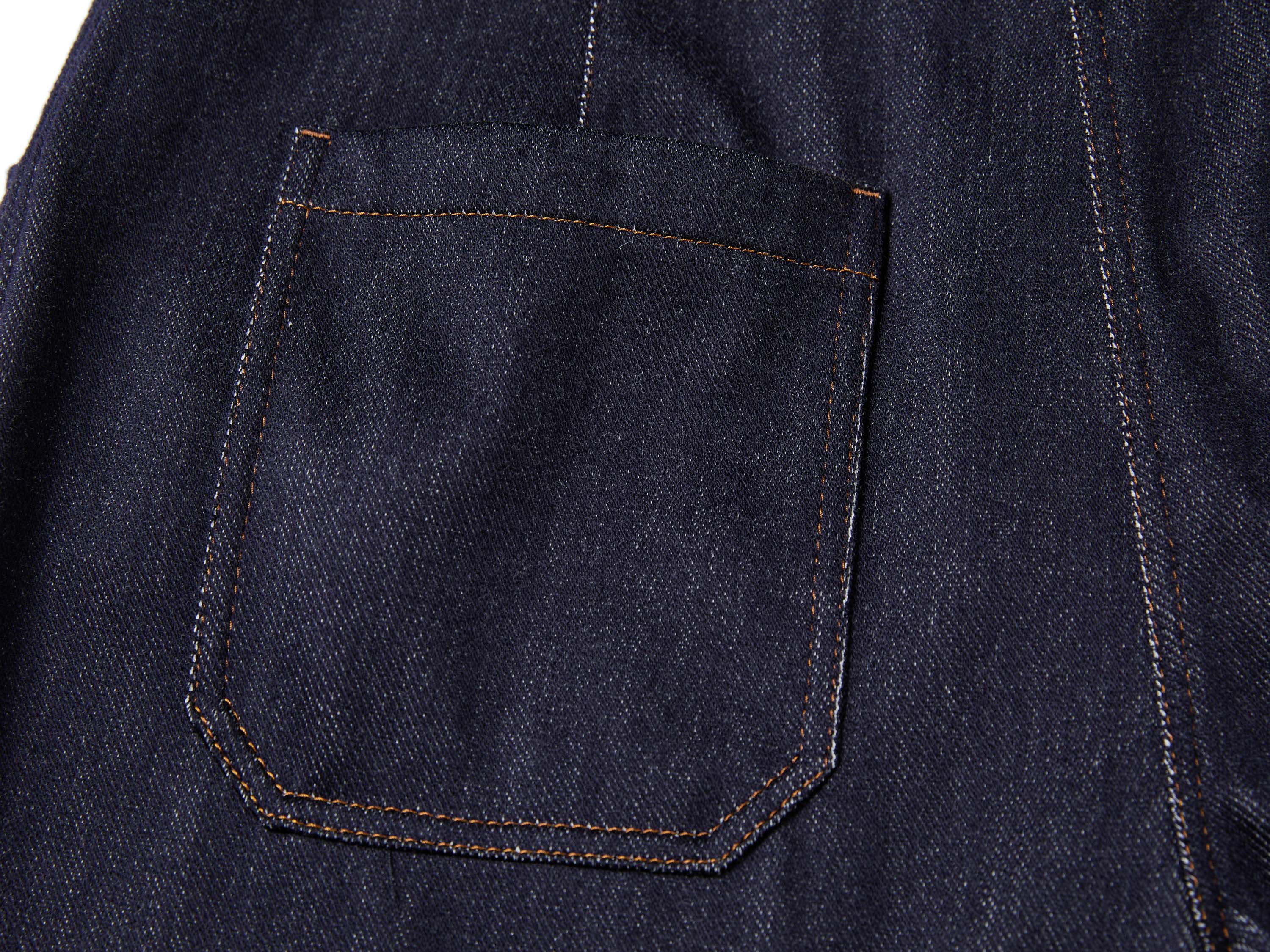 YAYING Cashmere Denim Straight-Leg Pants
