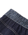 YAYING Long High-Waist Flared Denim Pants