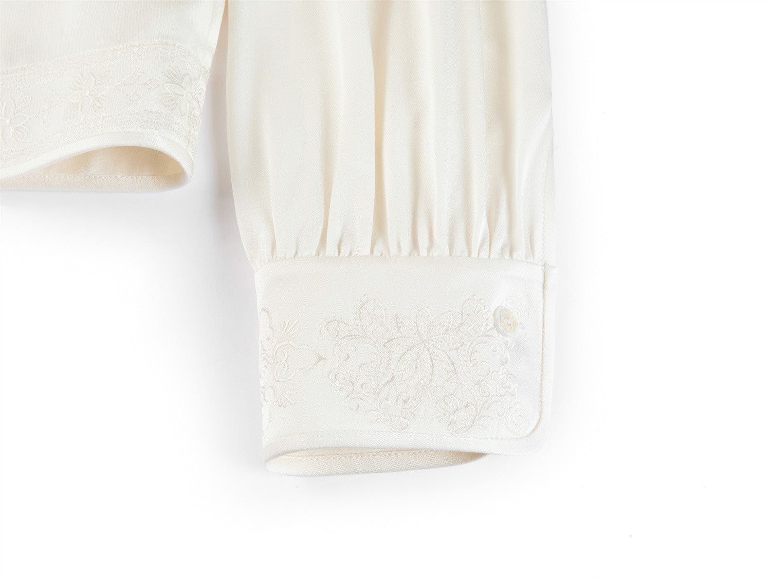 YAYING Acetate Embroidered Shirt EPKAS2204AW