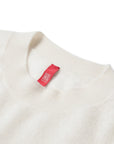 YAYING 100% Cashmere Round-Neck Relaxed Knit Top