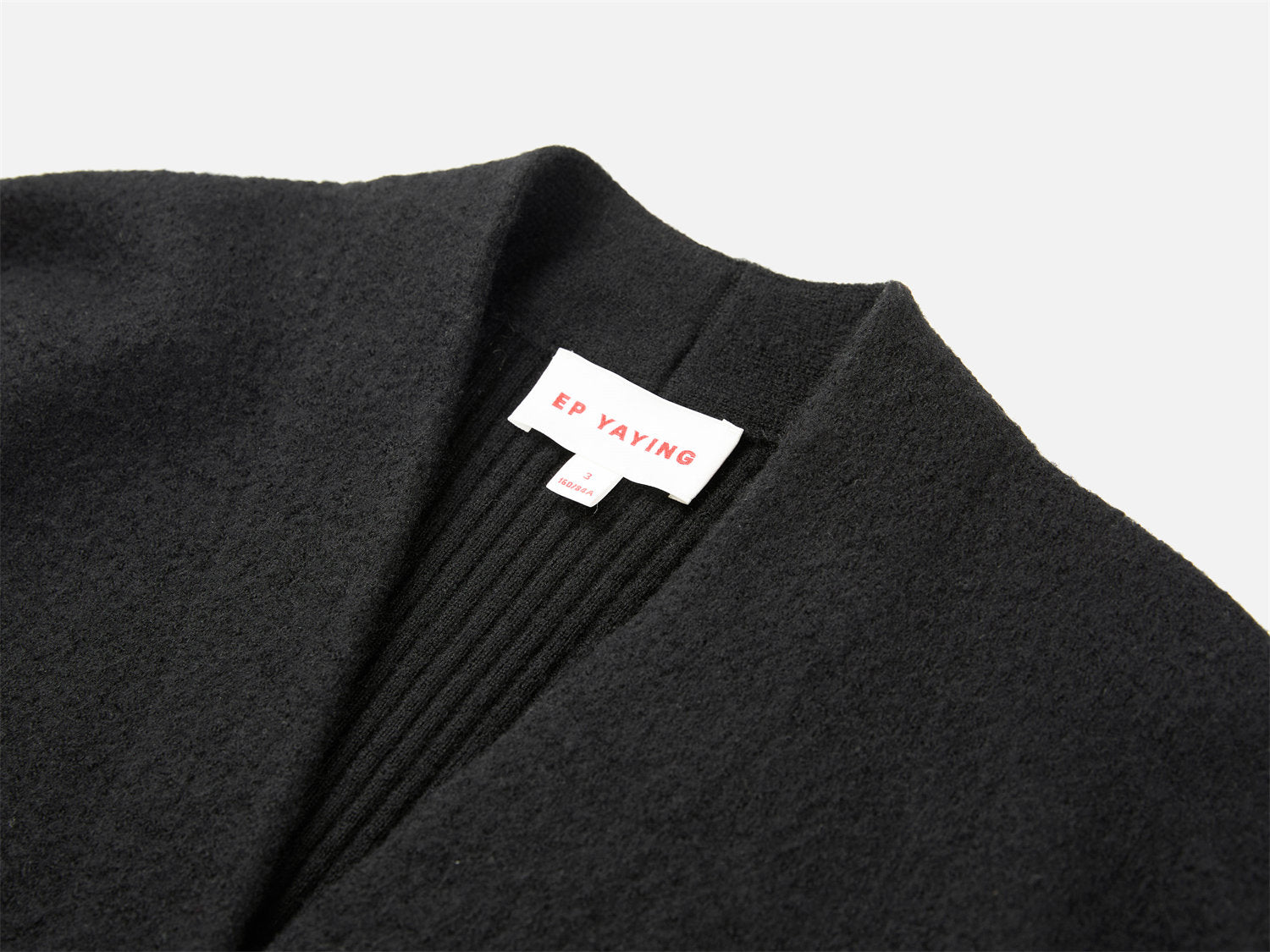 EP YAYING Pure Wool Knitted Cardigan