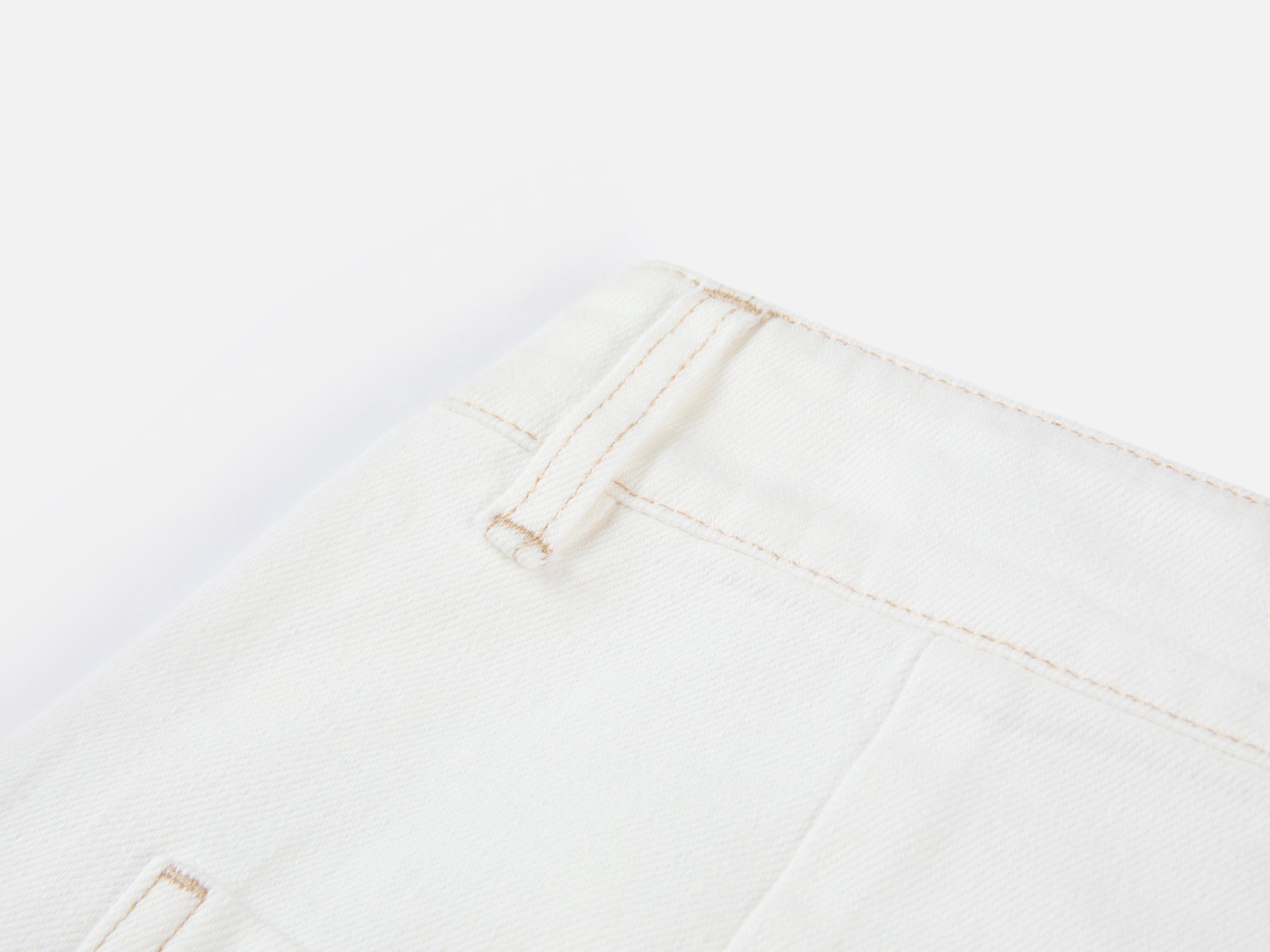 EP YAYING Tencel Linen High-Waist Wide-Leg Denim Shorts