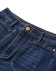 YAYING High-Waist Flared Jeans