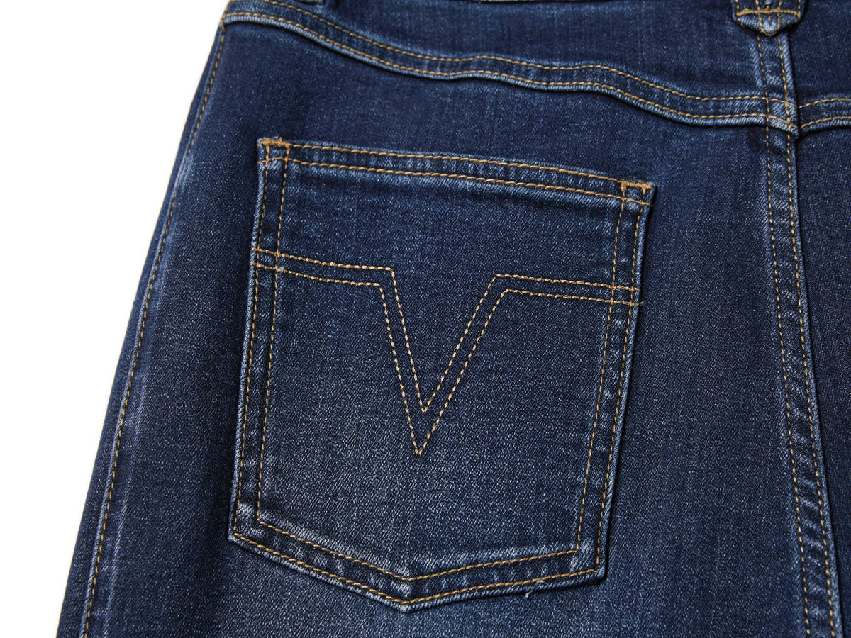YAYING High-Waist Flared Jeans