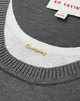 EP YAYING Drop-shoulder crewneck knit top