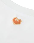 YAYING Artistic Silk-Cotton T-Shirt EPKAC5301BW