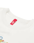 YAYING Vintage Acetate Short Sleeve Chinese Style Print T-Shirt