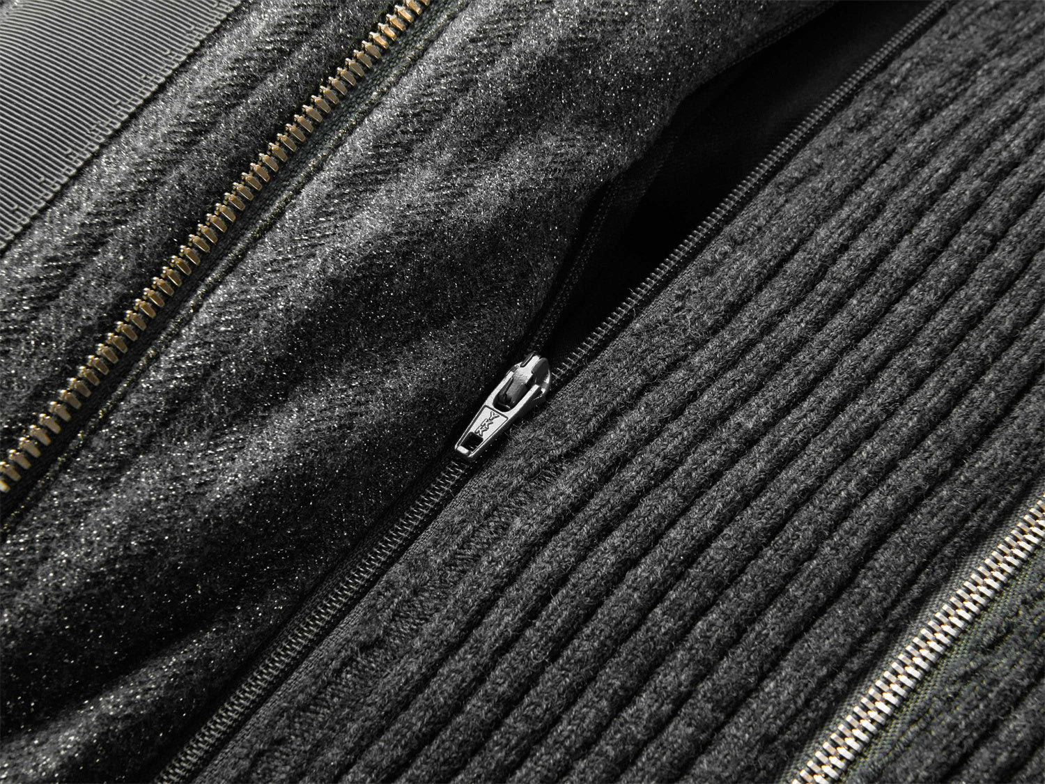 EP YAYING Wool-Blend Long Down Coat EGKIWY922AC