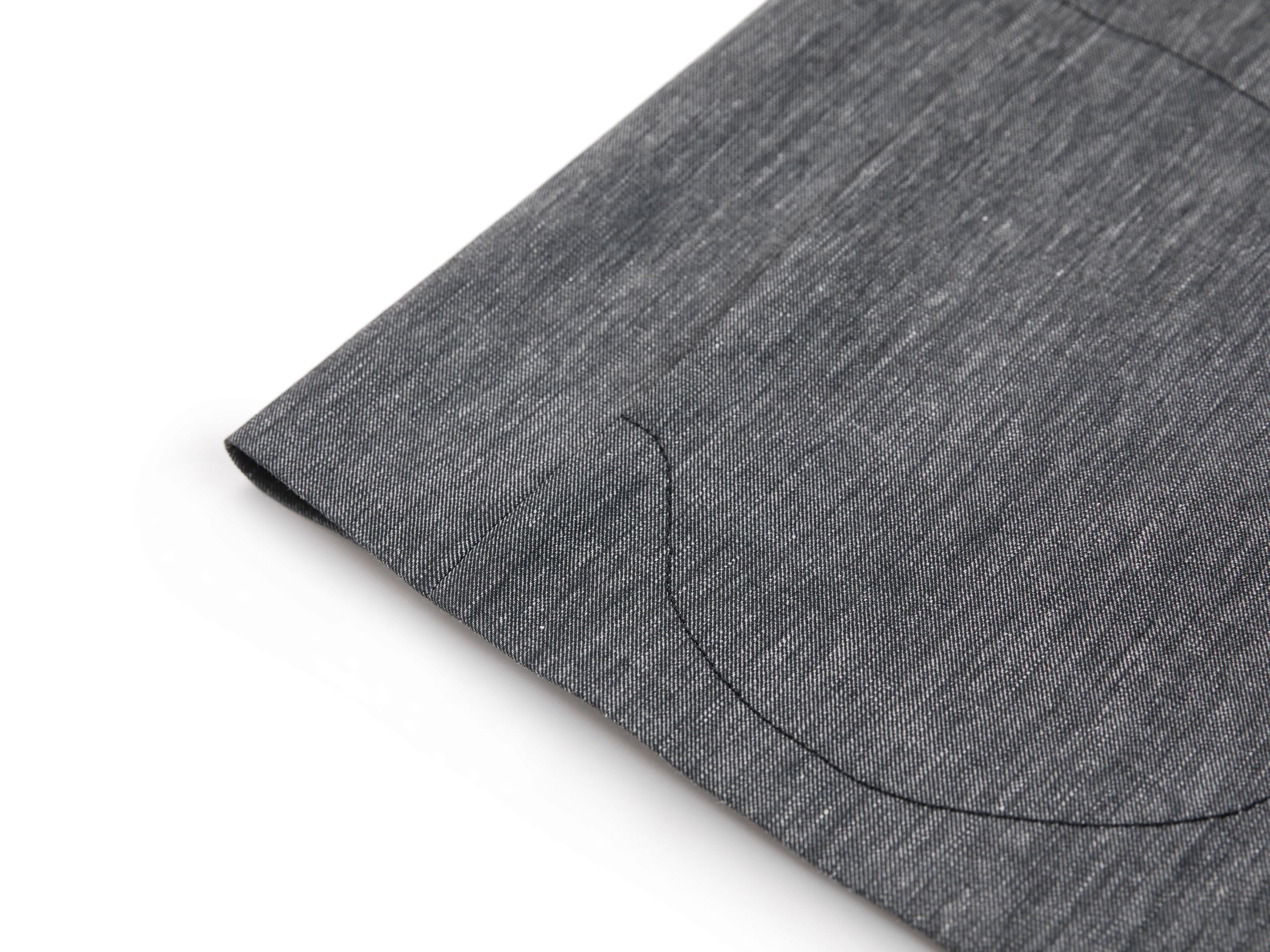 YAYING Linen Blend Short Round Neck Vest Jacket