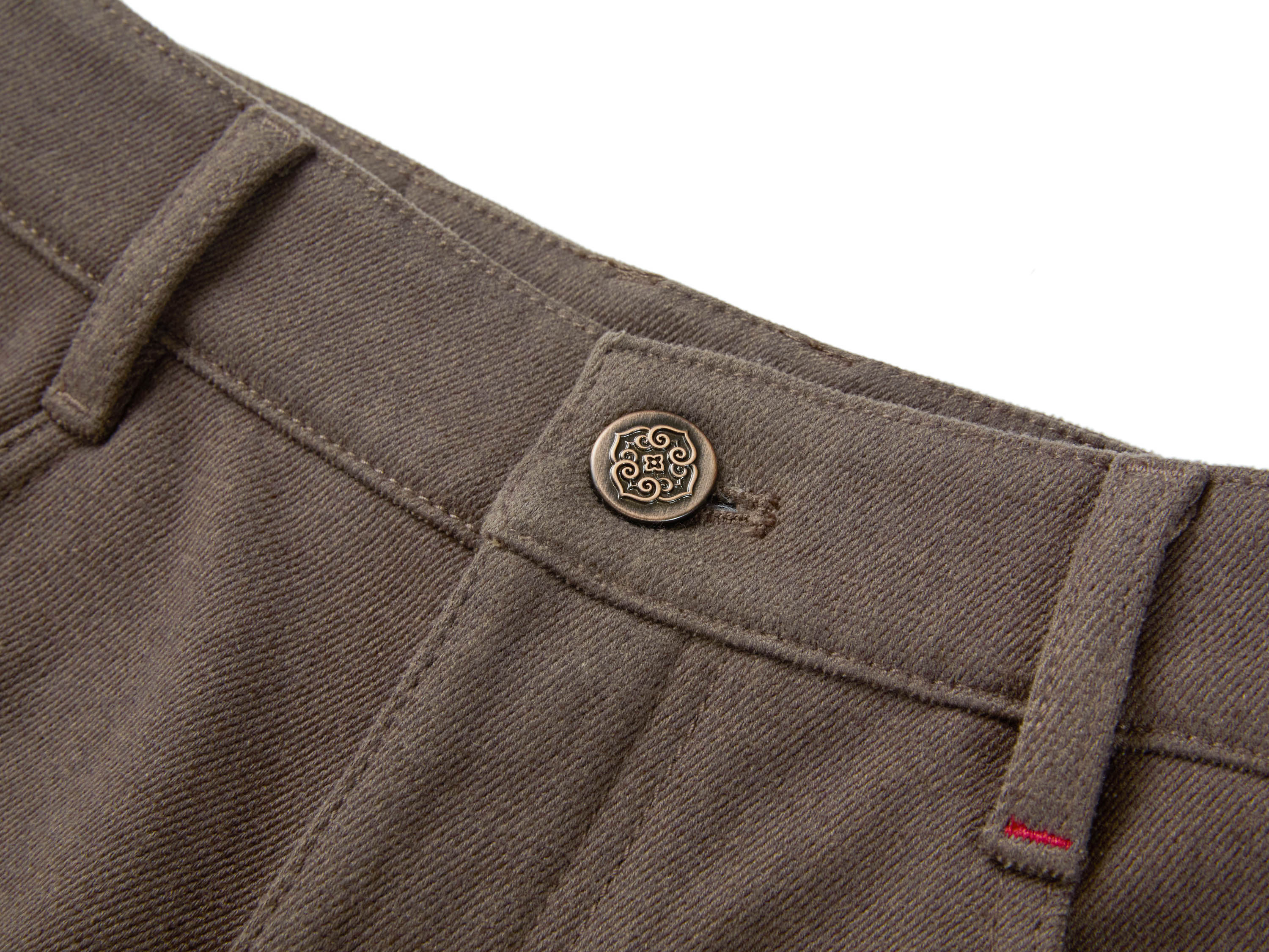 YAYING Wool Twill High-Waist Tapered Pants