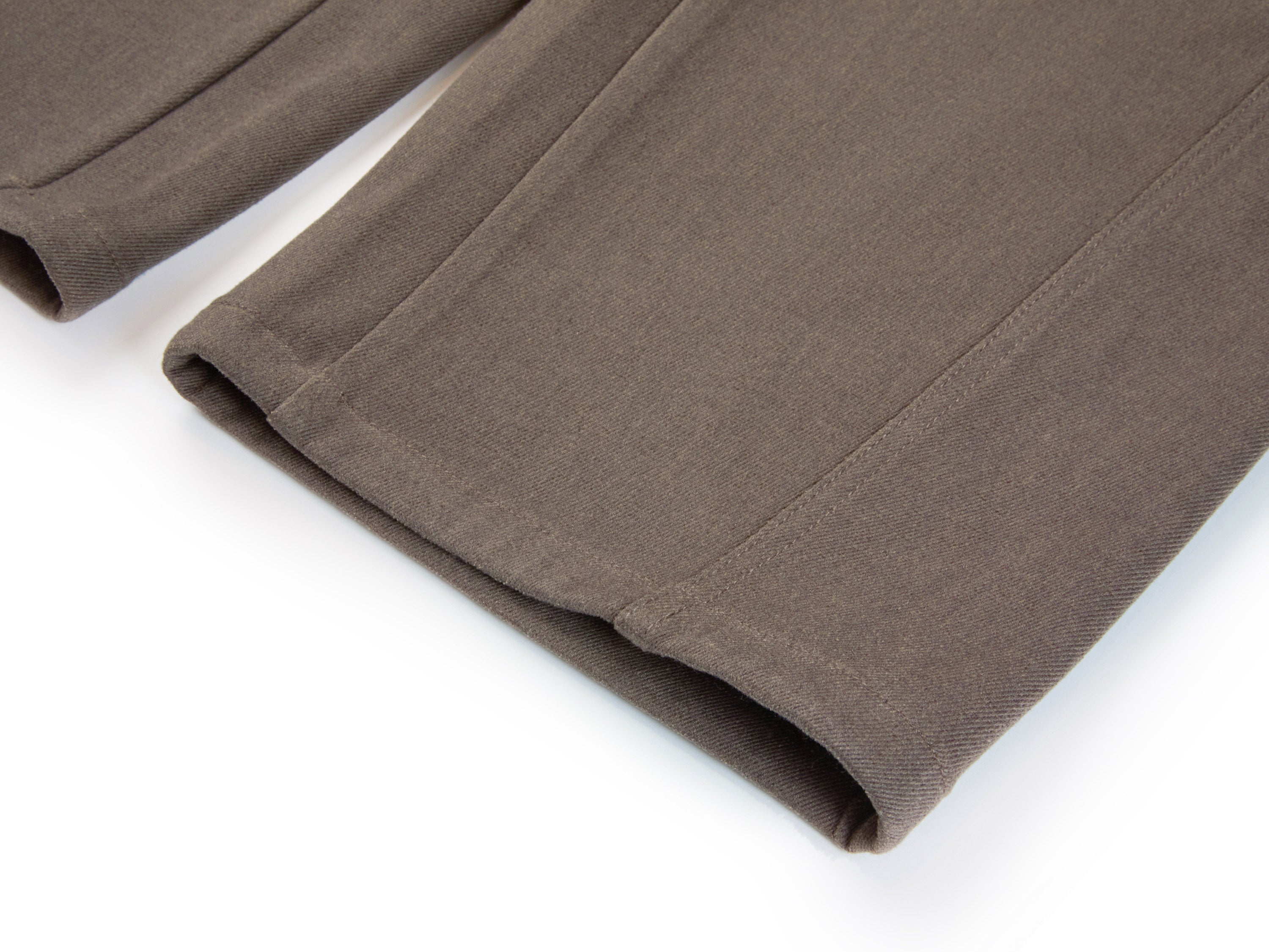 YAYING Wool Twill High-Waist Tapered Pants