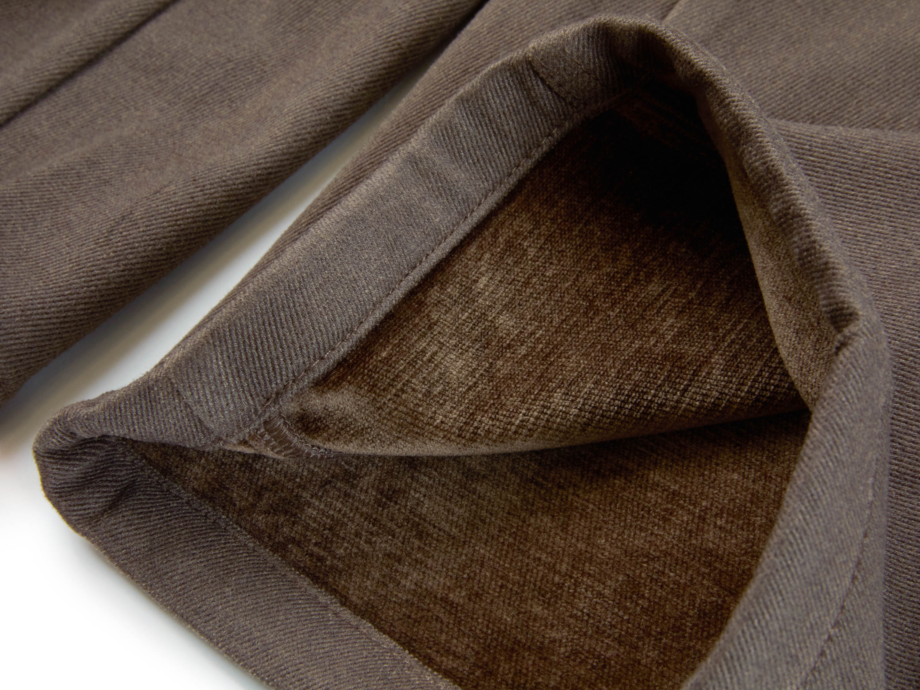 YAYING Wool Twill High-Waist Tapered Pants