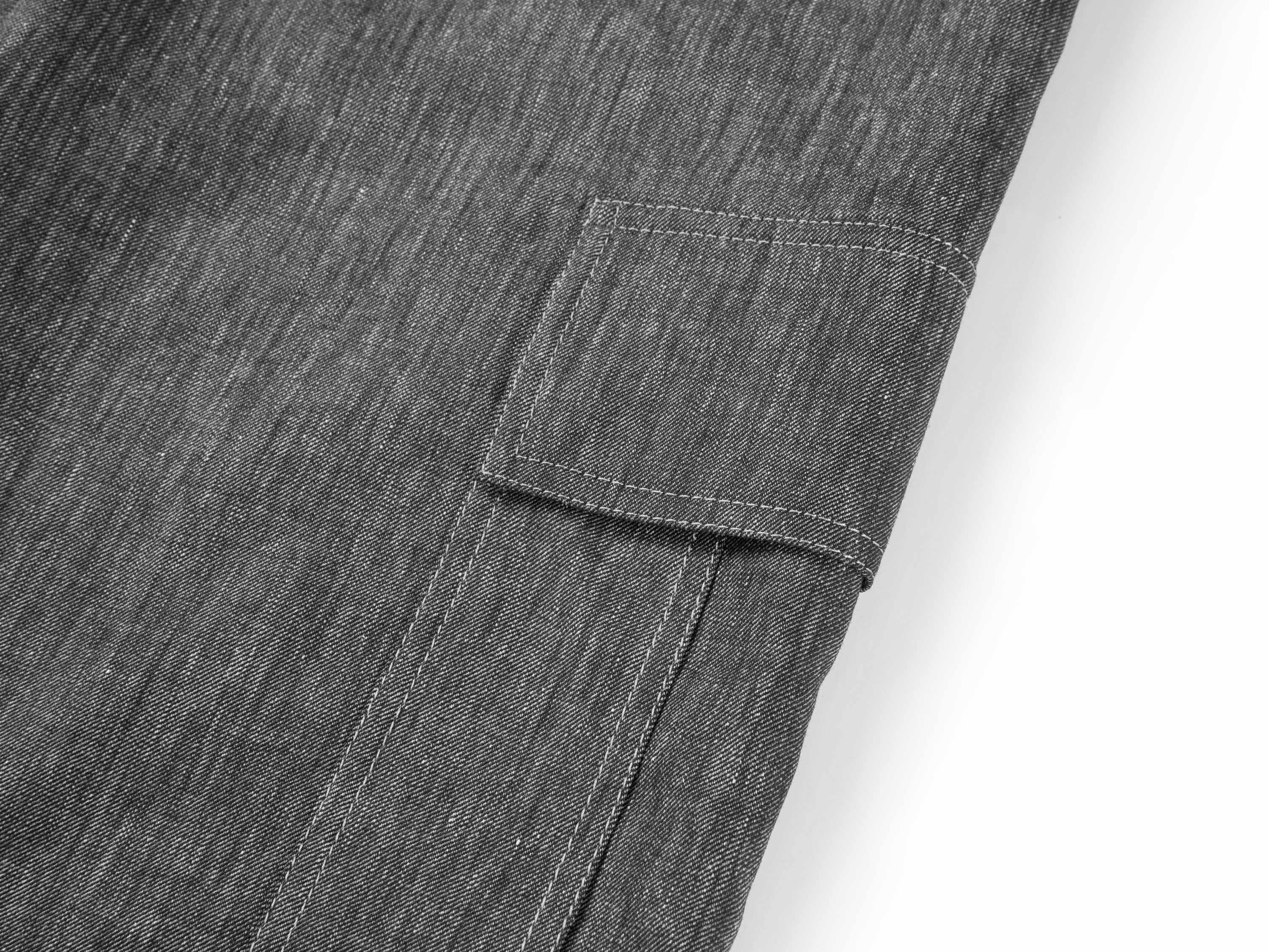 YAYING High Waist Linen Blend Straight-Leg Tailored Pants