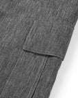 YAYING High Waist Linen Blend Straight-Leg Tailored Pants