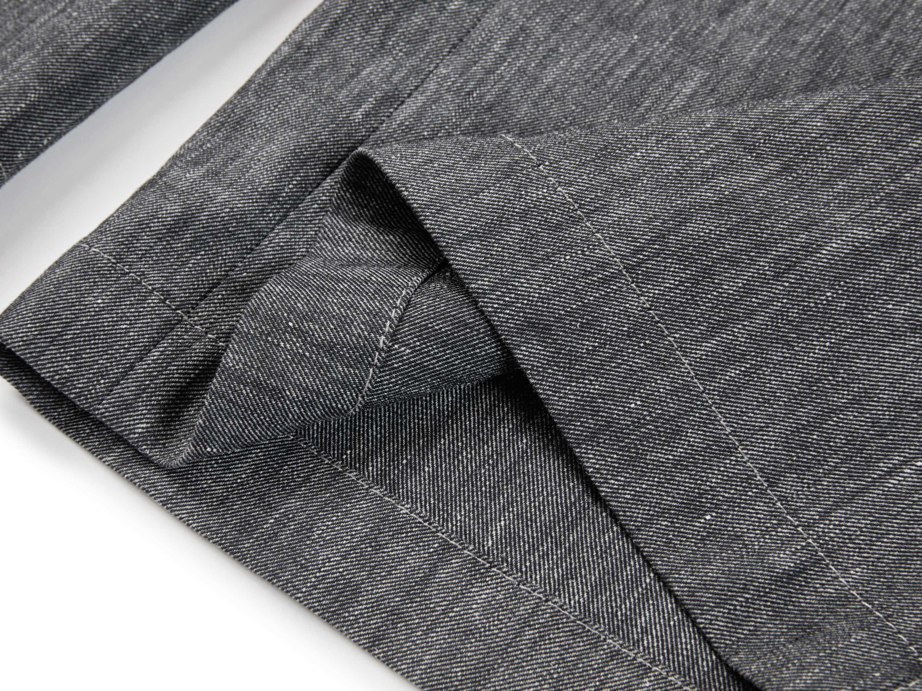 YAYING High Waist Linen Blend Straight-Leg Tailored Pants