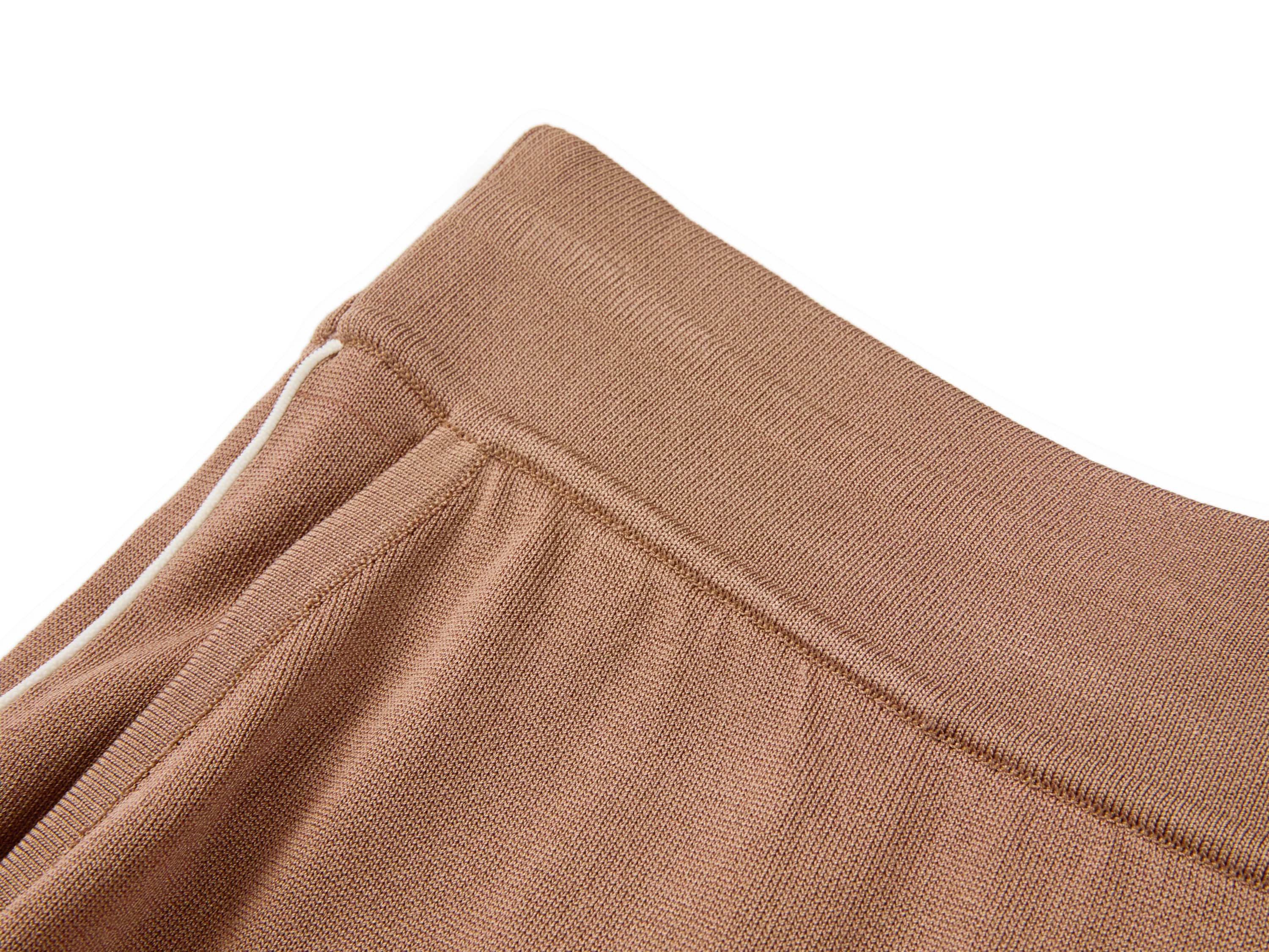 YAYING Minimalist Relaxed Straight-Leg Knit Pants
