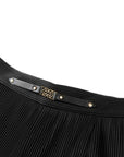 YAYING Black Straight-Leg Pants