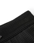 YAYING Black Straight-Leg Pants