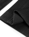 YAYING Black Straight-Leg Pants