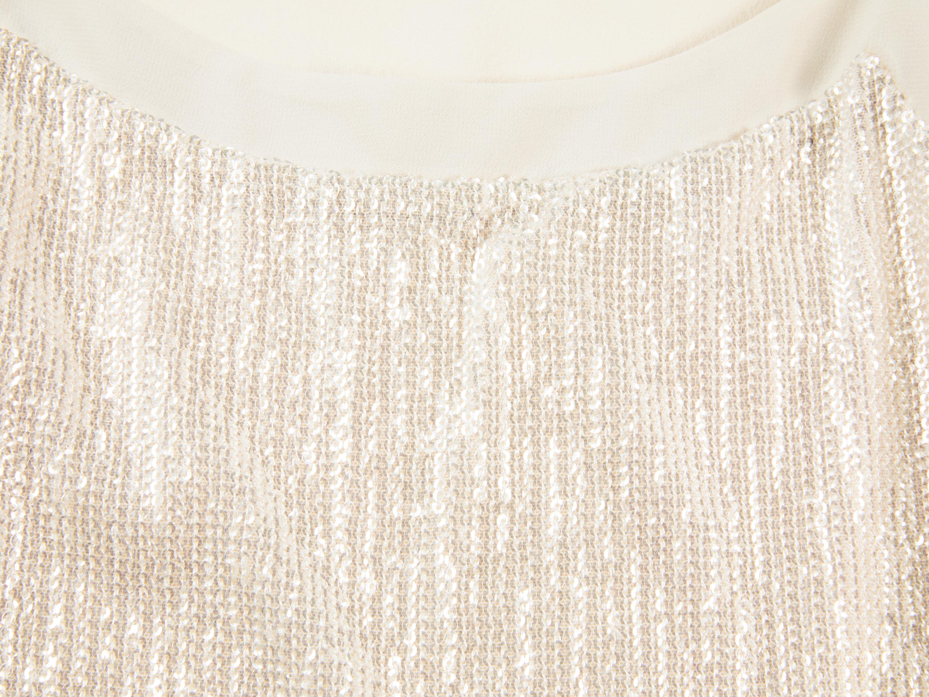 YAYING Handcrafted Sequin Embroidered U-Neck Camisole