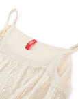 YAYING Handcrafted Sequin Embroidered U-Neck Camisole