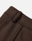 EP YAYING Lyocell-Wool High-Waist Slight-Flare Pants