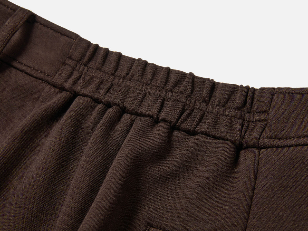 EP YAYING Lyocell-Wool High-Waist Slight-Flare Pants