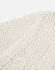 EP YAYING Drop-Shoulder Open-Knit Top