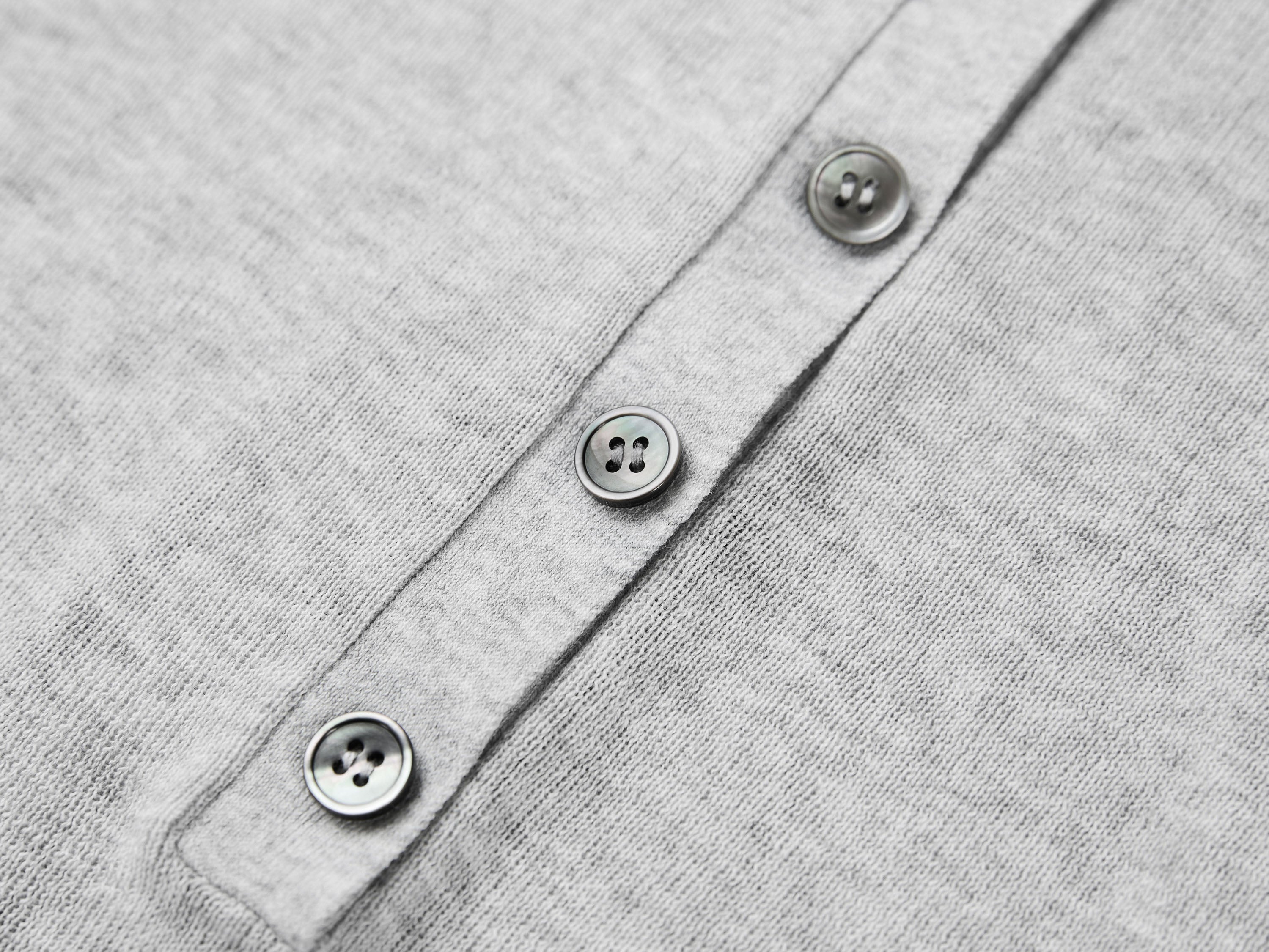 EP YAYING Slim round neck knit base sweater- Gray
