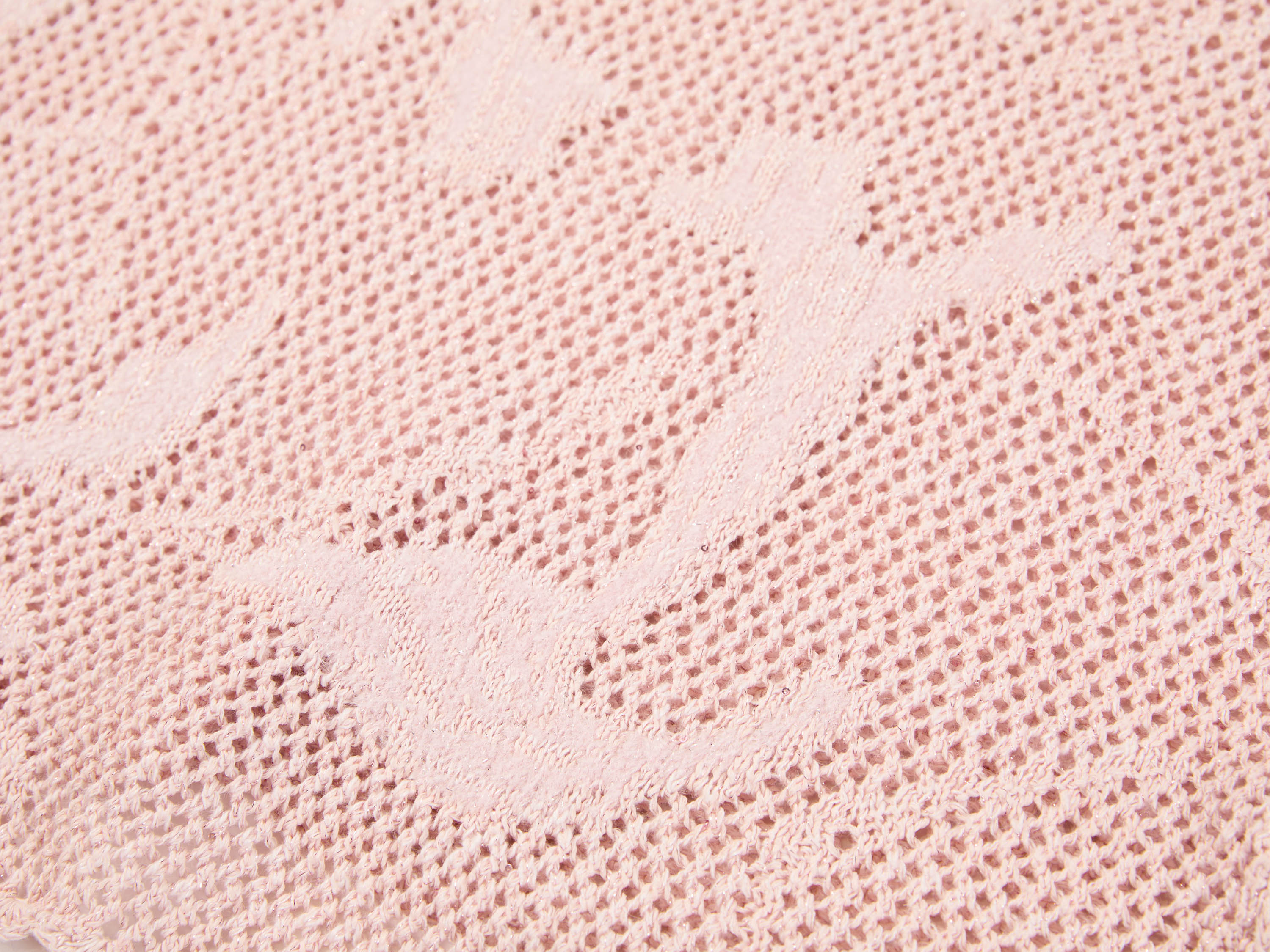 EP YAYING Drop-Shoulder Open-Knit Top