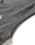 YAYING Wool Cashmere Embroidered V-Neck Vest