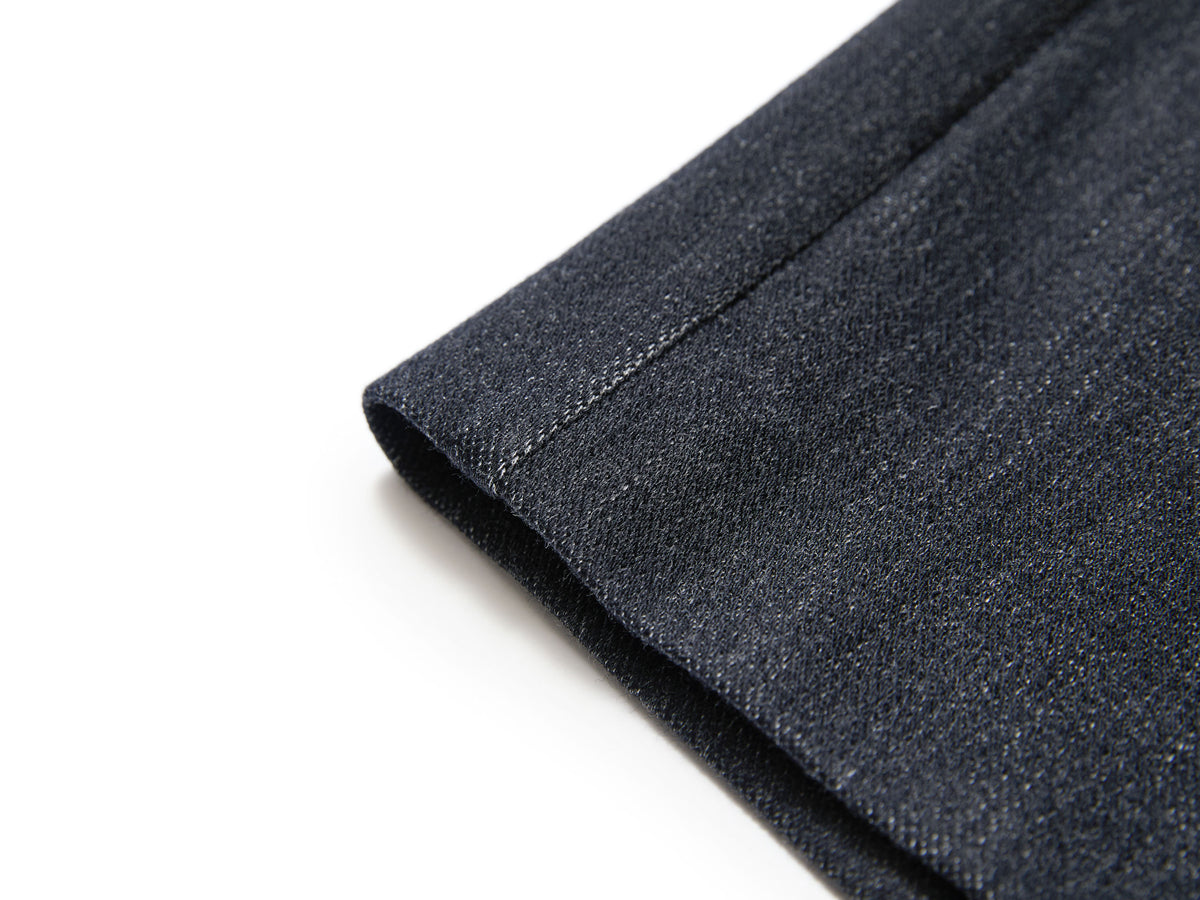 YAYING Wool High-Waist Straight-Cut Mid-Length Skirt