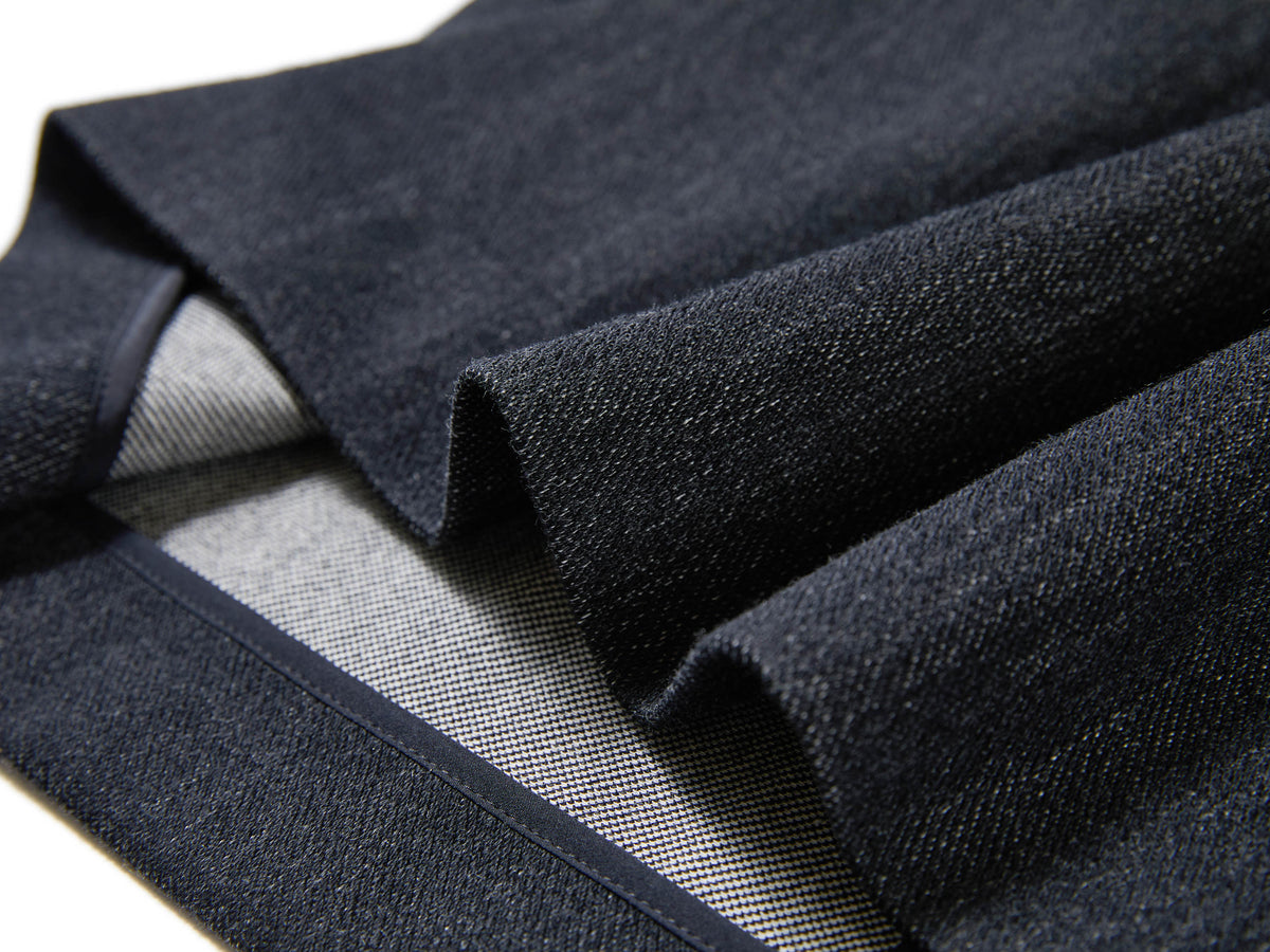 YAYING Wool High-Waist Straight-Cut Mid-Length Skirt