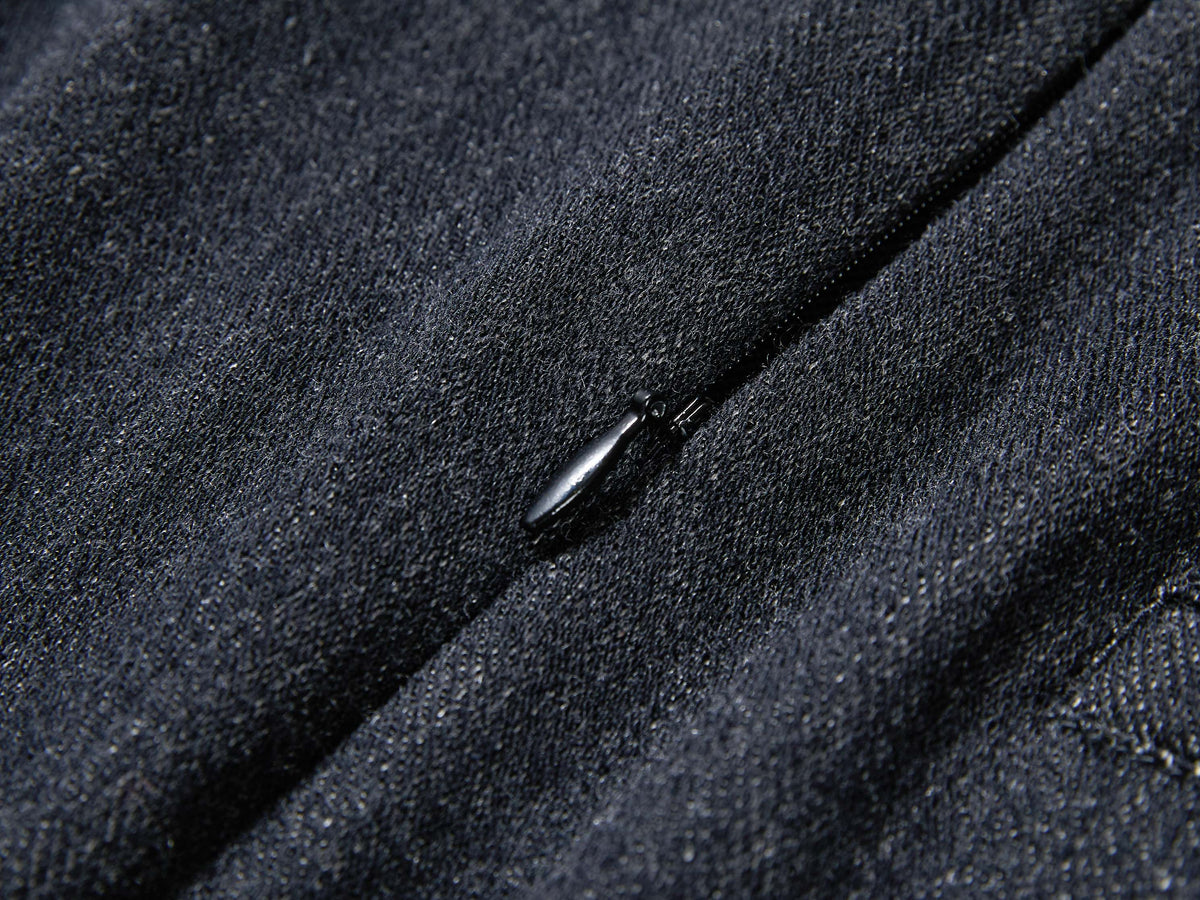 YAYING Wool High-Waist Straight-Cut Mid-Length Skirt
