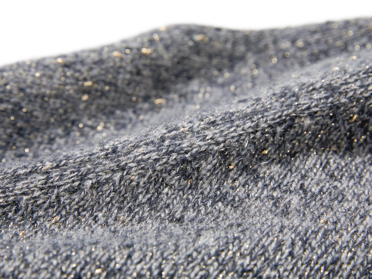 YAYING Golden Cashmere Sweater Cardigan