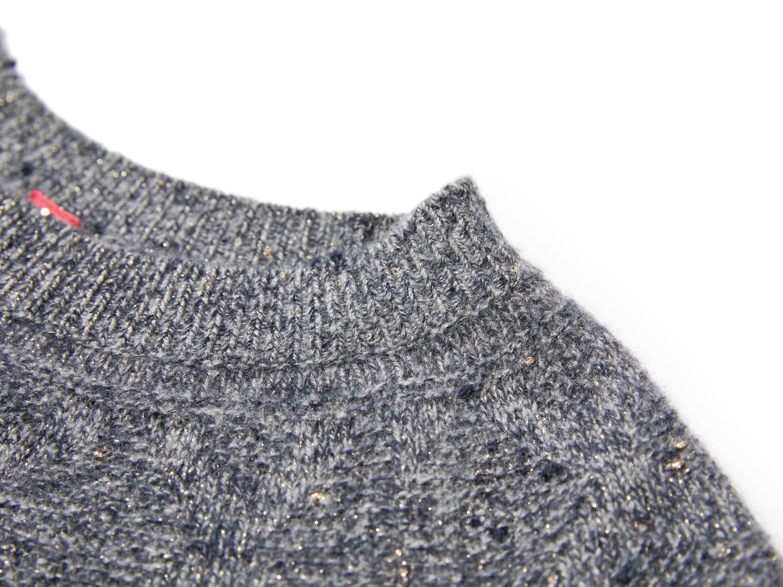 YAYING Cashmere Short-Sleeve Knit Top