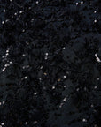 EP YAYING Silk-Lined Sequin Textured Skirt