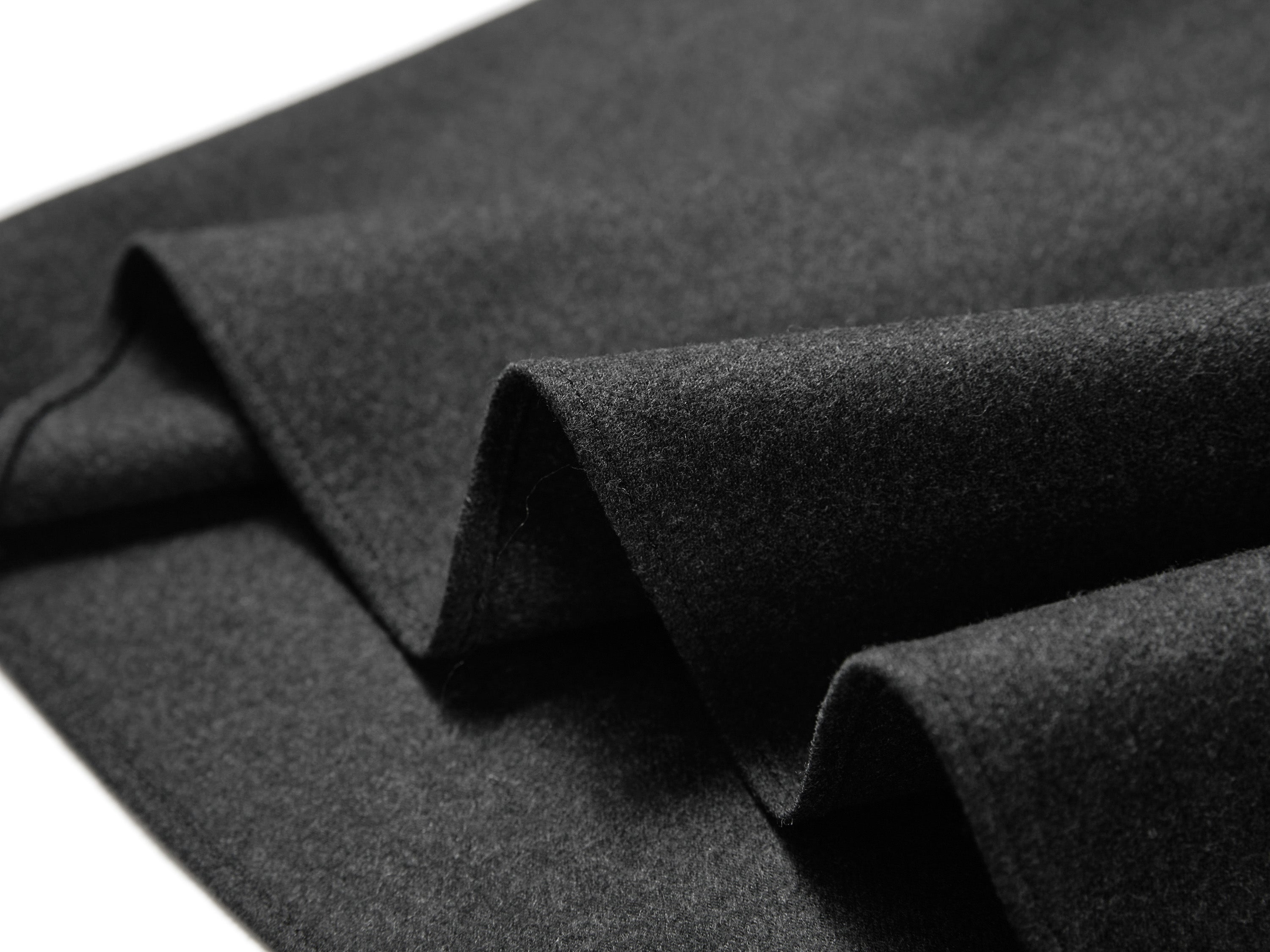 YAYING Wool Cashmere Drawstring A-Line Skirt
